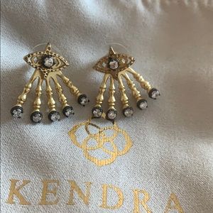 Kendra Scott Callan Ear Jackets in gold